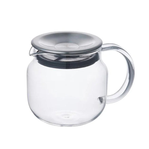Théière One Touch avec couvercle en inox et filtre intégré - 450ml
